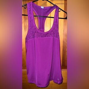 L American eagle purple workout top